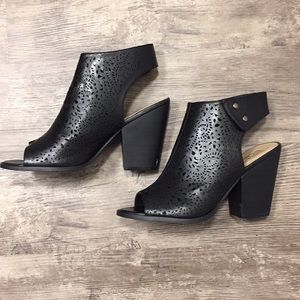 Jessica Cline Peep-toe Booties